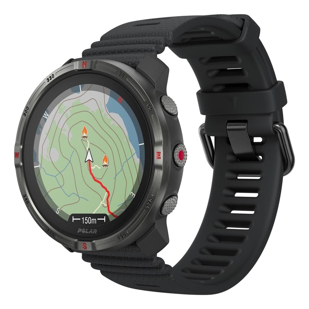 Smartwatch POLAR Grit X2 Pro Night Black S-L