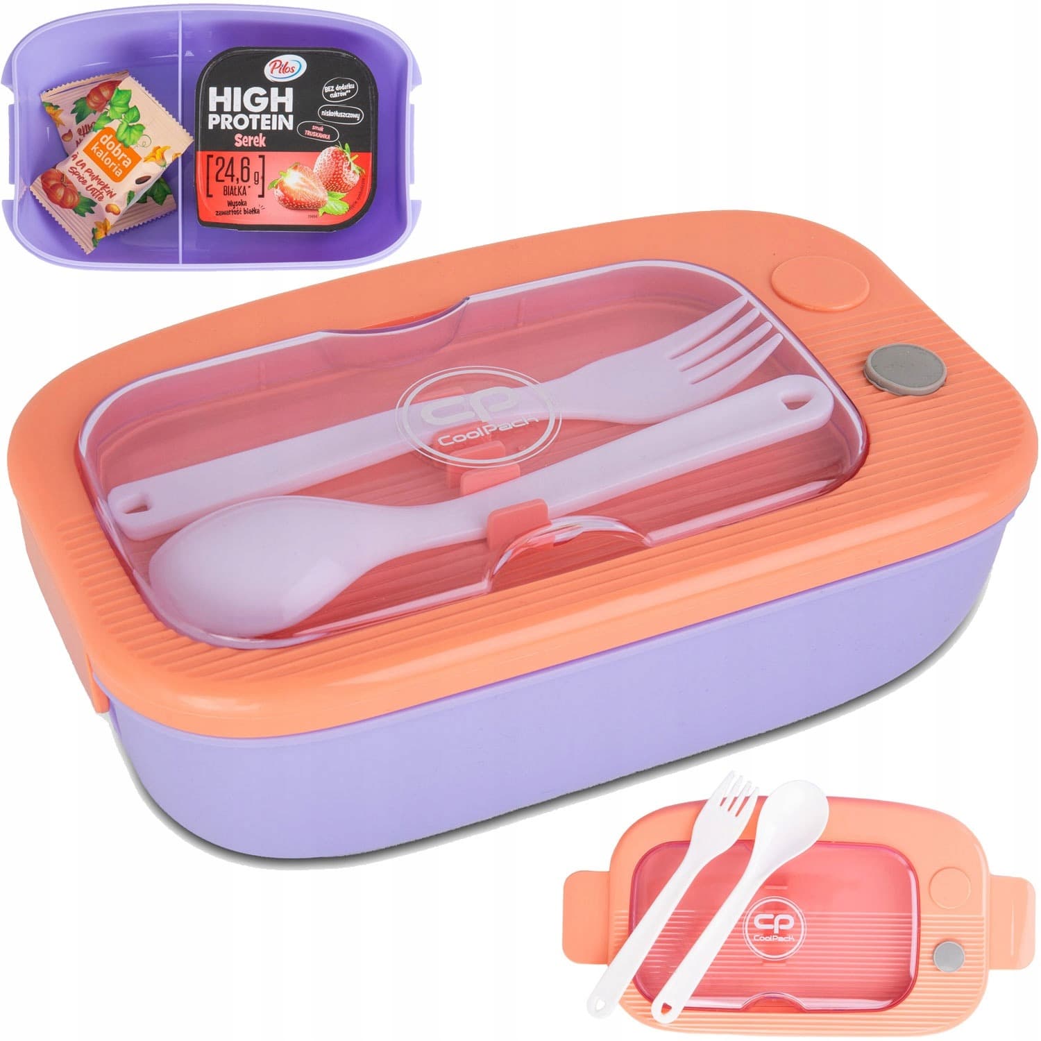 Śniadaniówka 1100ml Coolpack Mil Peach Purple