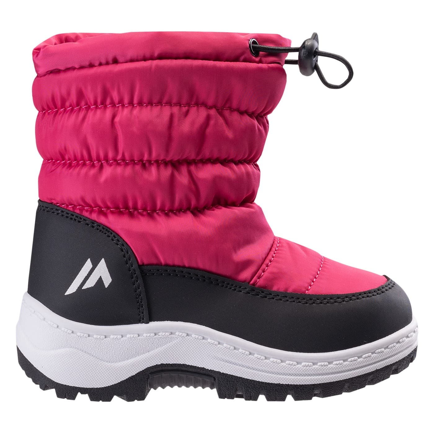 Śniegowce Martes Essentials Meltes Kids czarno-porzeczkowe