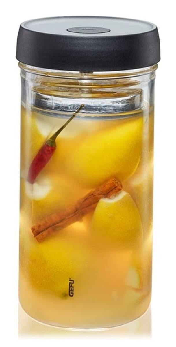 Słoik do fermentacji szklany z pokrywką NATIVO 1,5 l