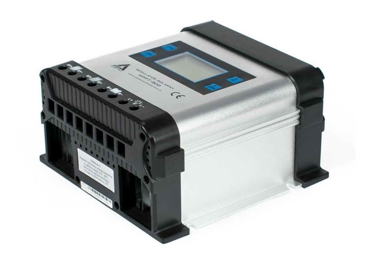 Solarny regulator ładowania MPPT 12/24V - 30A z wyświetlaczem LCD