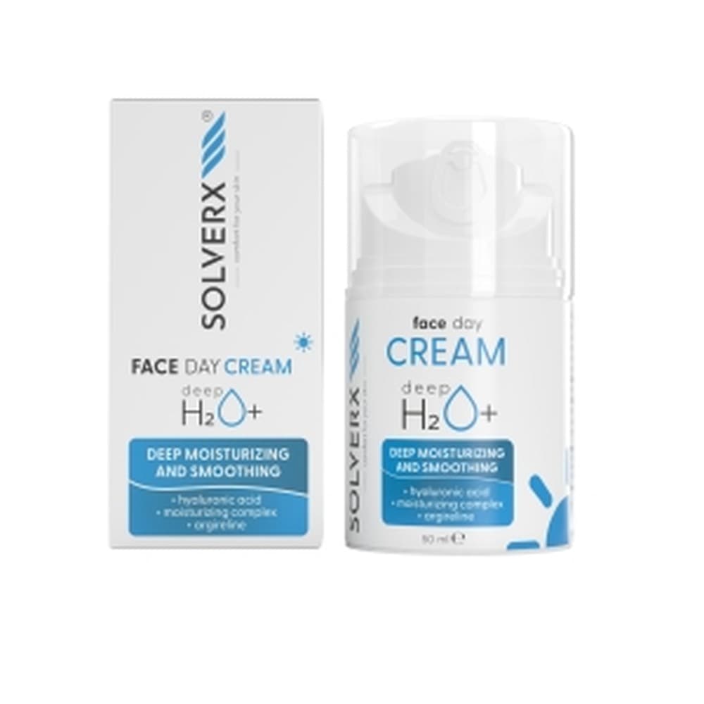 Solverx Deep H2O+ Krem do Twarzy na Dzień 50 ml