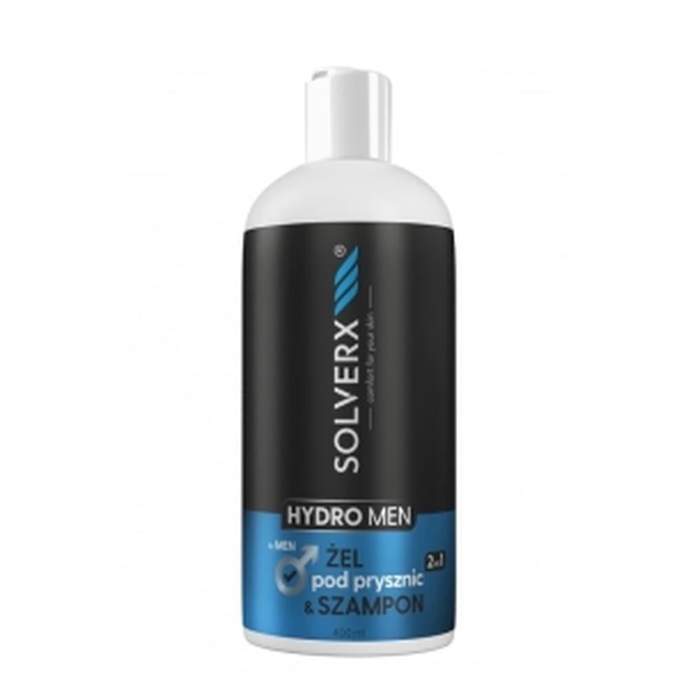 Solverx Hydro Men żel i szampon 2w1 do ciała 400 ml