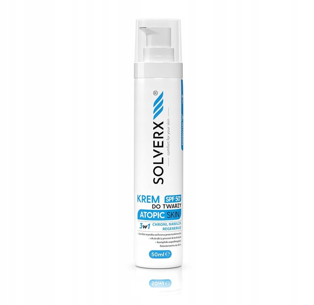 Solverx Atopic krem SPF50 do skóry atopowej 50 ml