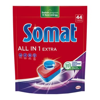 Somat All in 1 Extra tabletki do zmywarki 44 sztuki