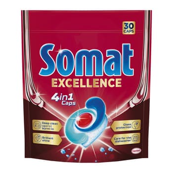 Somat Excellence 4w1 tabletki do zmywarki 30 sztuk