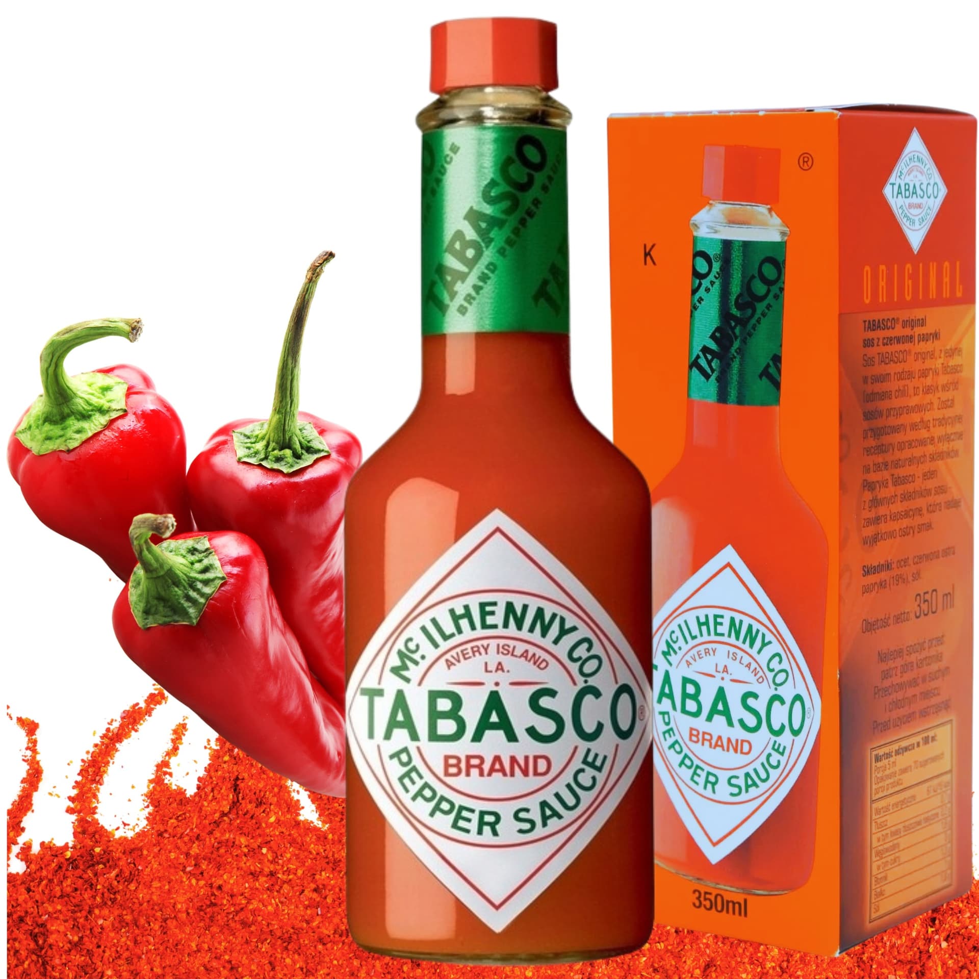 Tabasco orginal sos z czerwonej papryki 350 ml