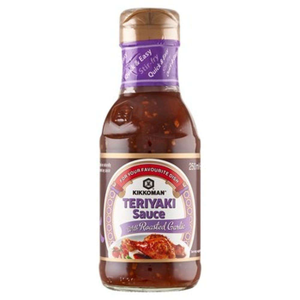 Sos Teriyaki z pieczonym czosnkiem Kikkoman 250ml