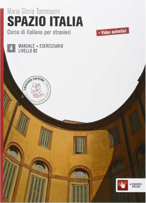 Spazio Italia 4 podręcznik + ćwiczenia do włoskiego Maria Gloria Tommasini