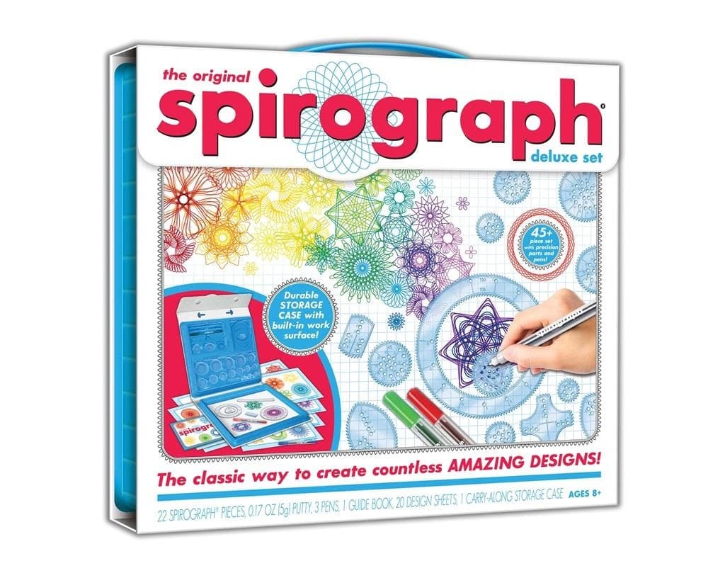 Spirograph Zestaw Deluxe do Tworzenia Wzorów