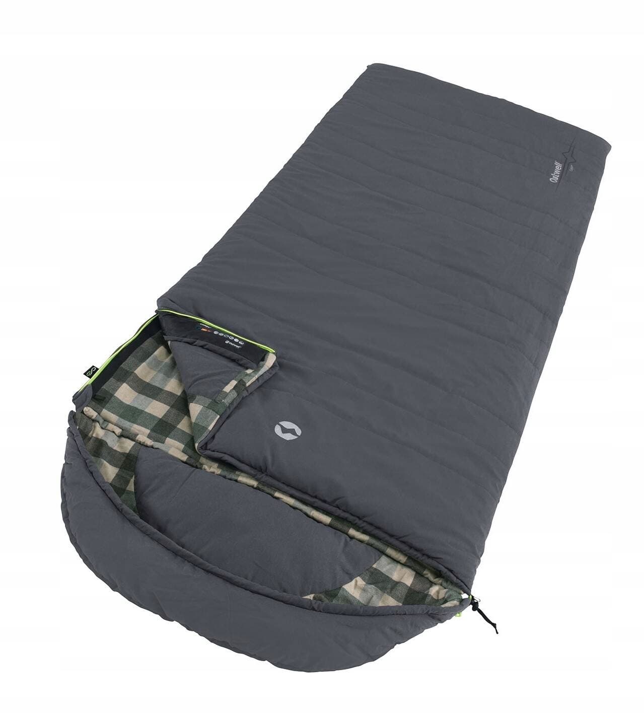 Śpiwór podwójny Outwell Campion Lux Double (195 cm) - navy blue