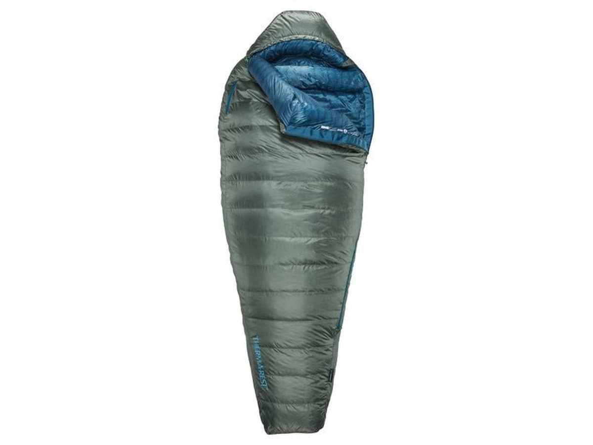 Śpiwór puchowy Therm a Rest Questar -18°C, rozmiar Regular (183 cm), kolor balsam
