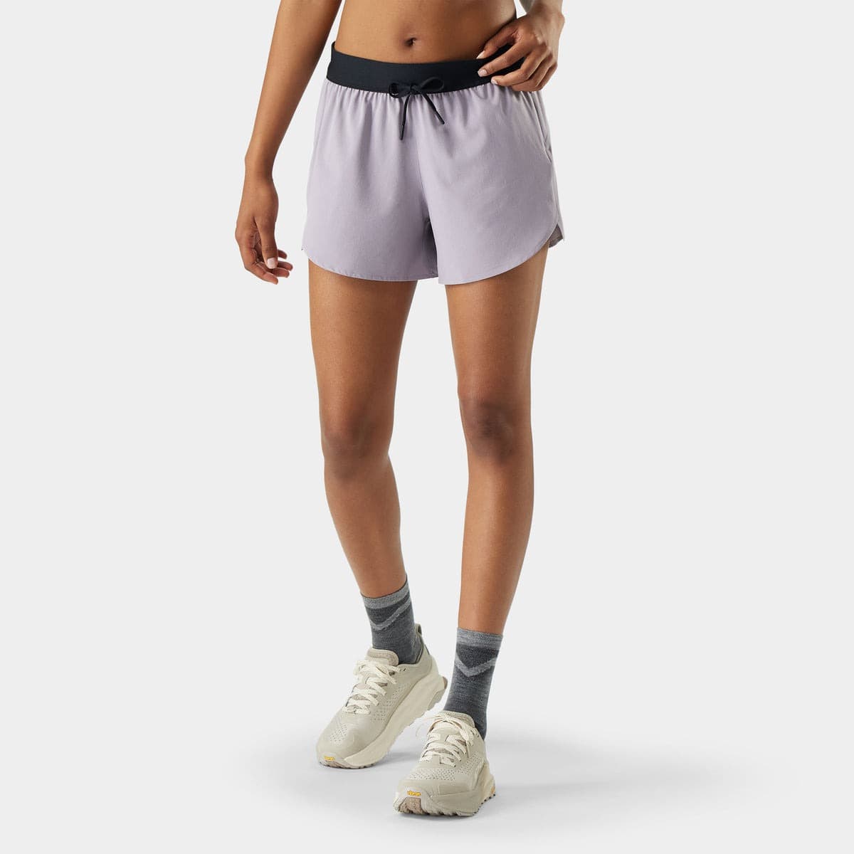 Spodenki damskie Smartwool Active Lined 4 Short - purple storm, rozmiar S