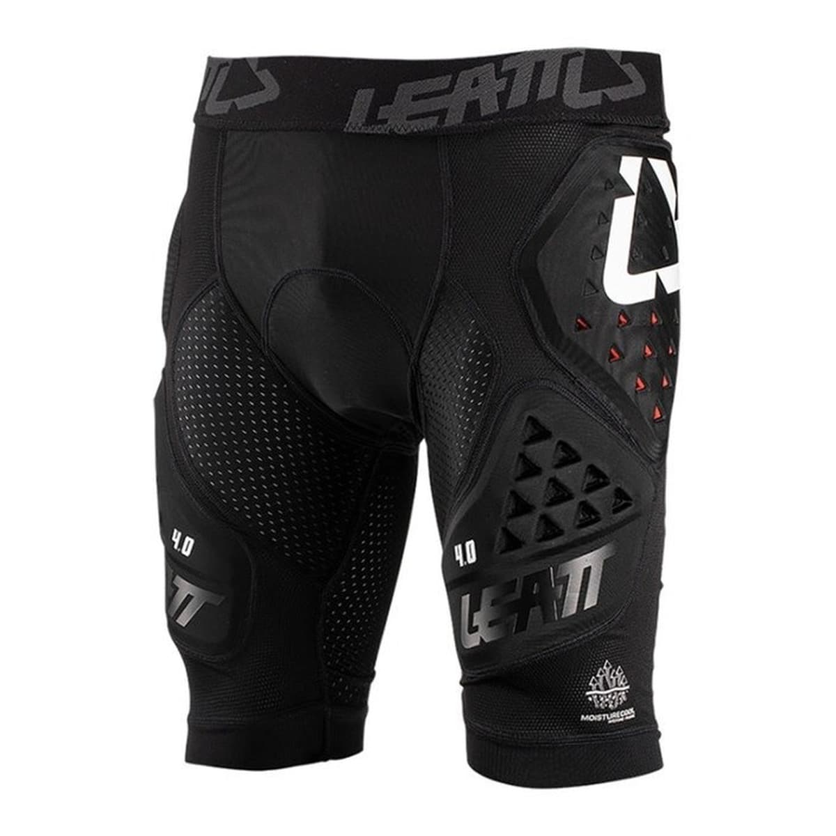 Spodenki ochronne LEATT Impact Shorts 3DF 4.0, czarne, rozmiar M