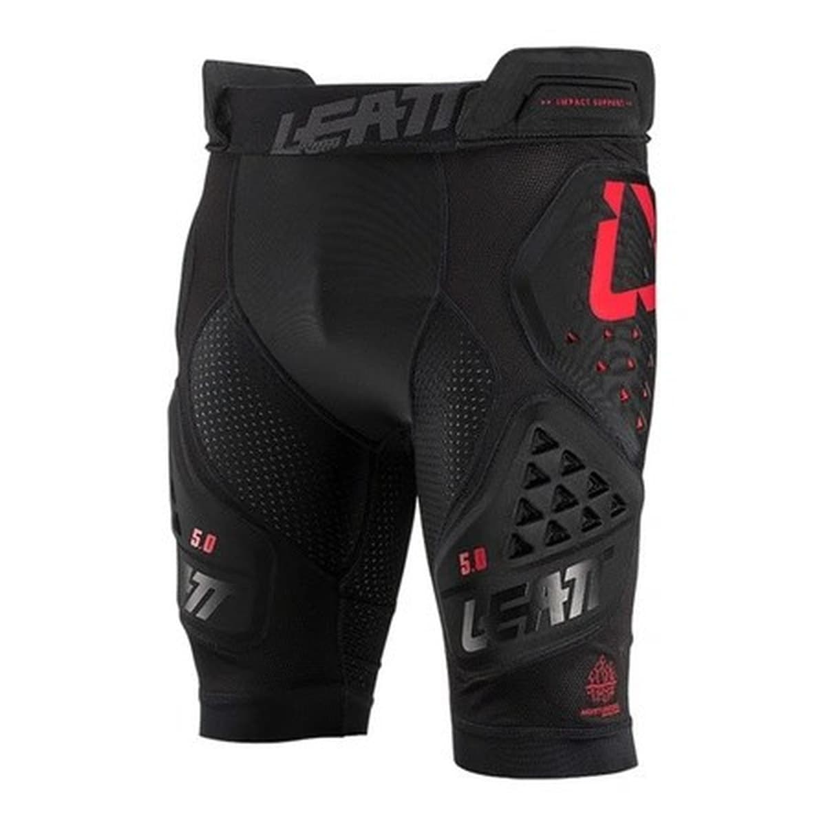 Spodenki ochronne LEATT Impact Shorts 3DF 5.0, czarne, rozmiar M