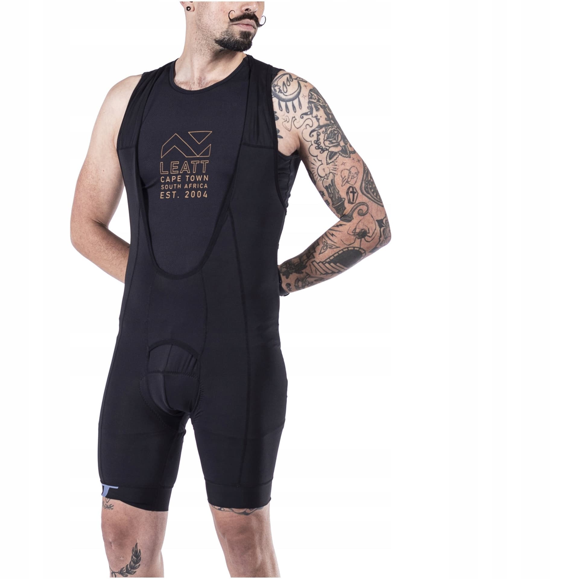 Spodenki rowerowe Leatt Bib MTB Endurance 6.0 - czarne, rozmiar M