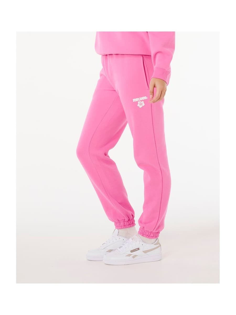 Spodnie damskie Rip Curl Surf Puff Track Pant Różowe