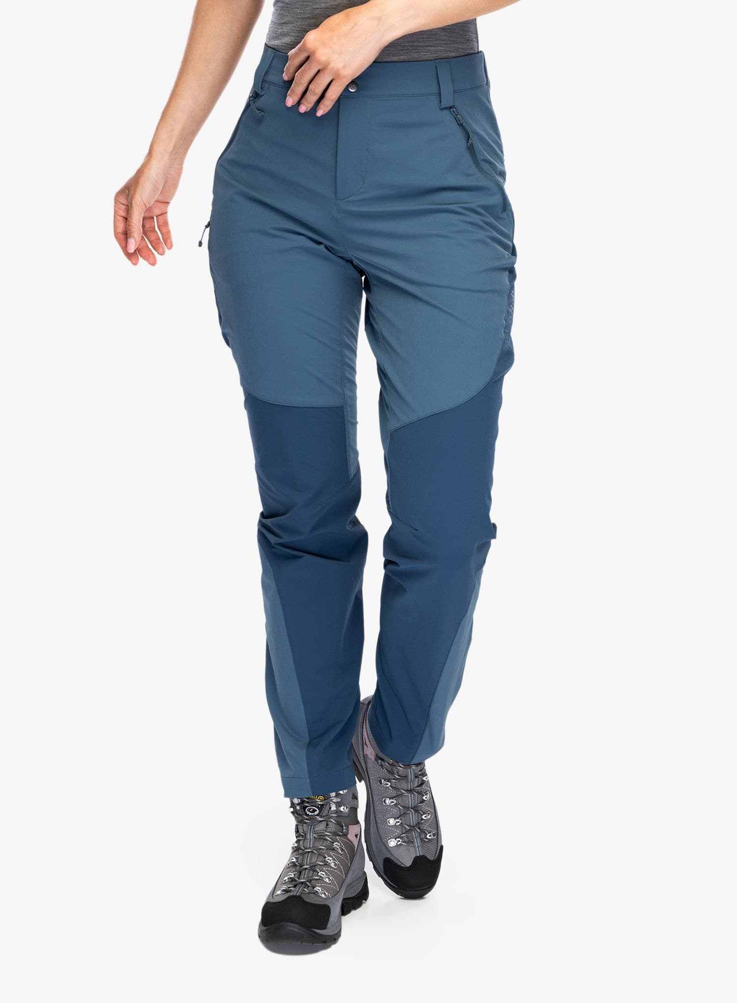 Spodnie damskie Torque Mountain Rab - Orion Blue/Tempest Blue - Rozmiar S