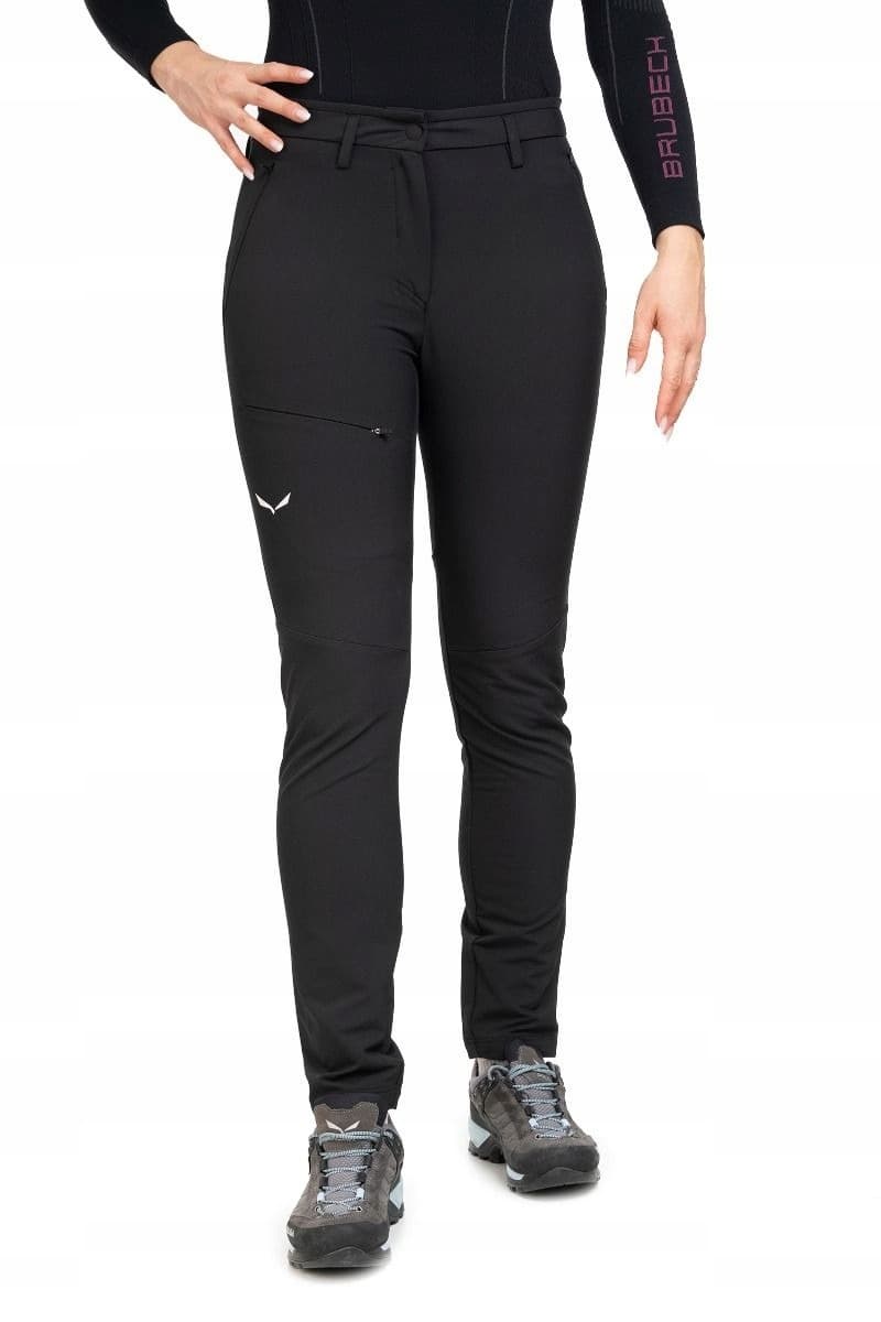 Spodnie trekkingowe damskie Salewa Puez DST Cargo czarne rozmiar XS