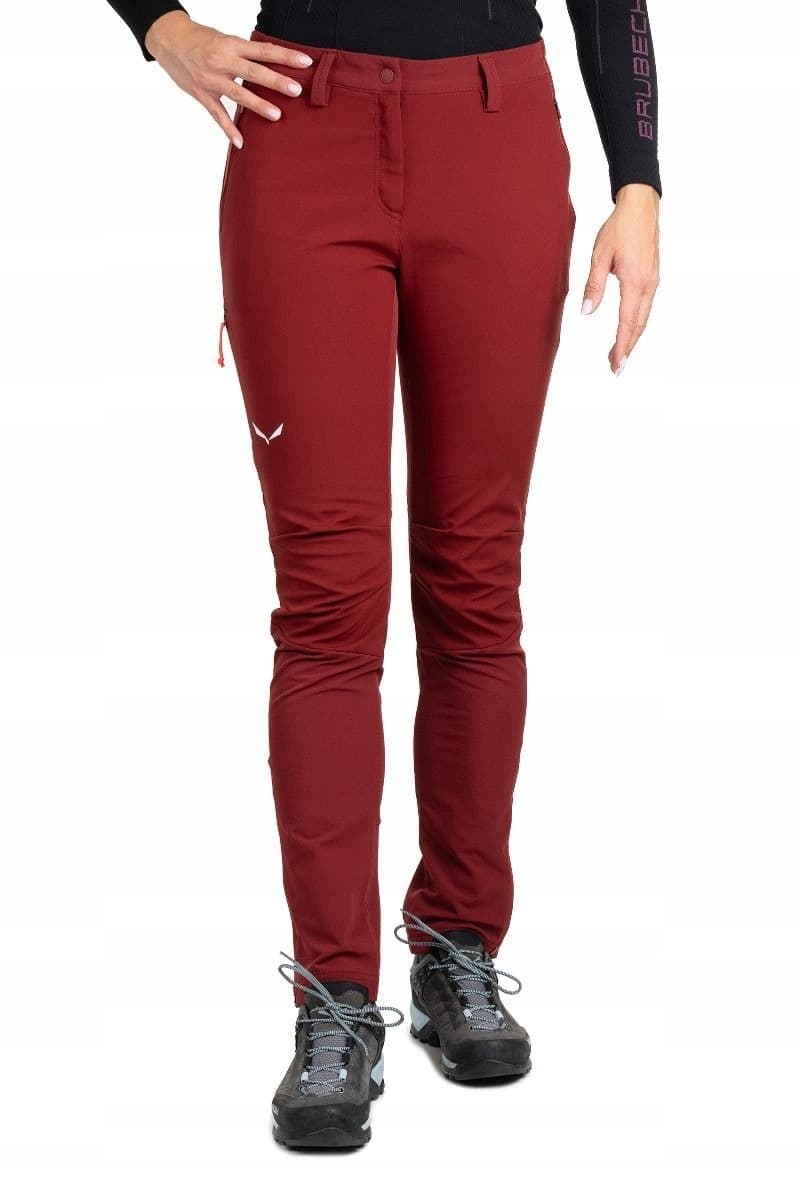 Spodnie trekkingowe damskie Salewa Puez Talvena DST Etruscan Red
