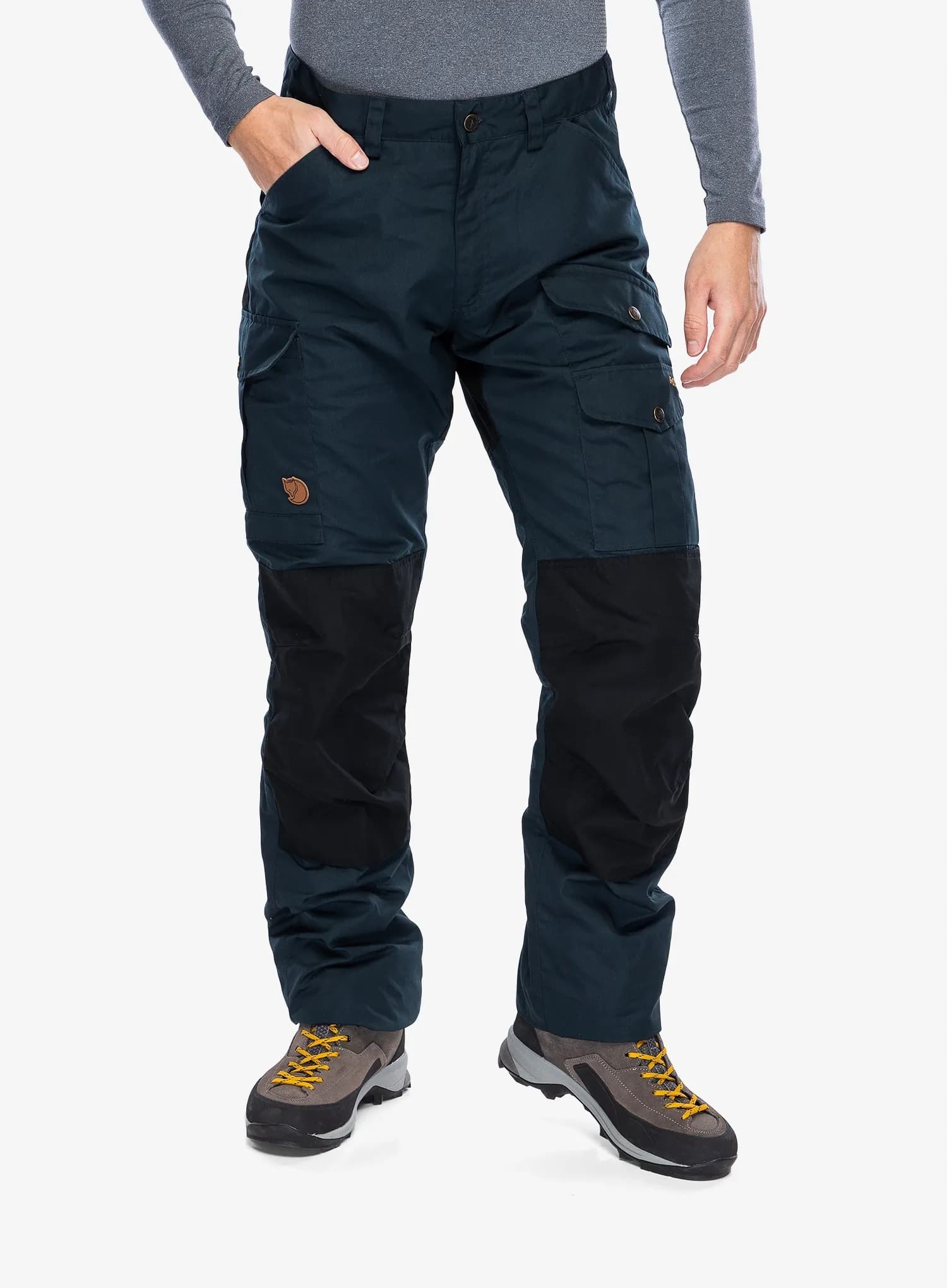 Spodnie trekkingowe Fjallraven Barents Pro Winter Trousers - dark navy, rozmiar S
