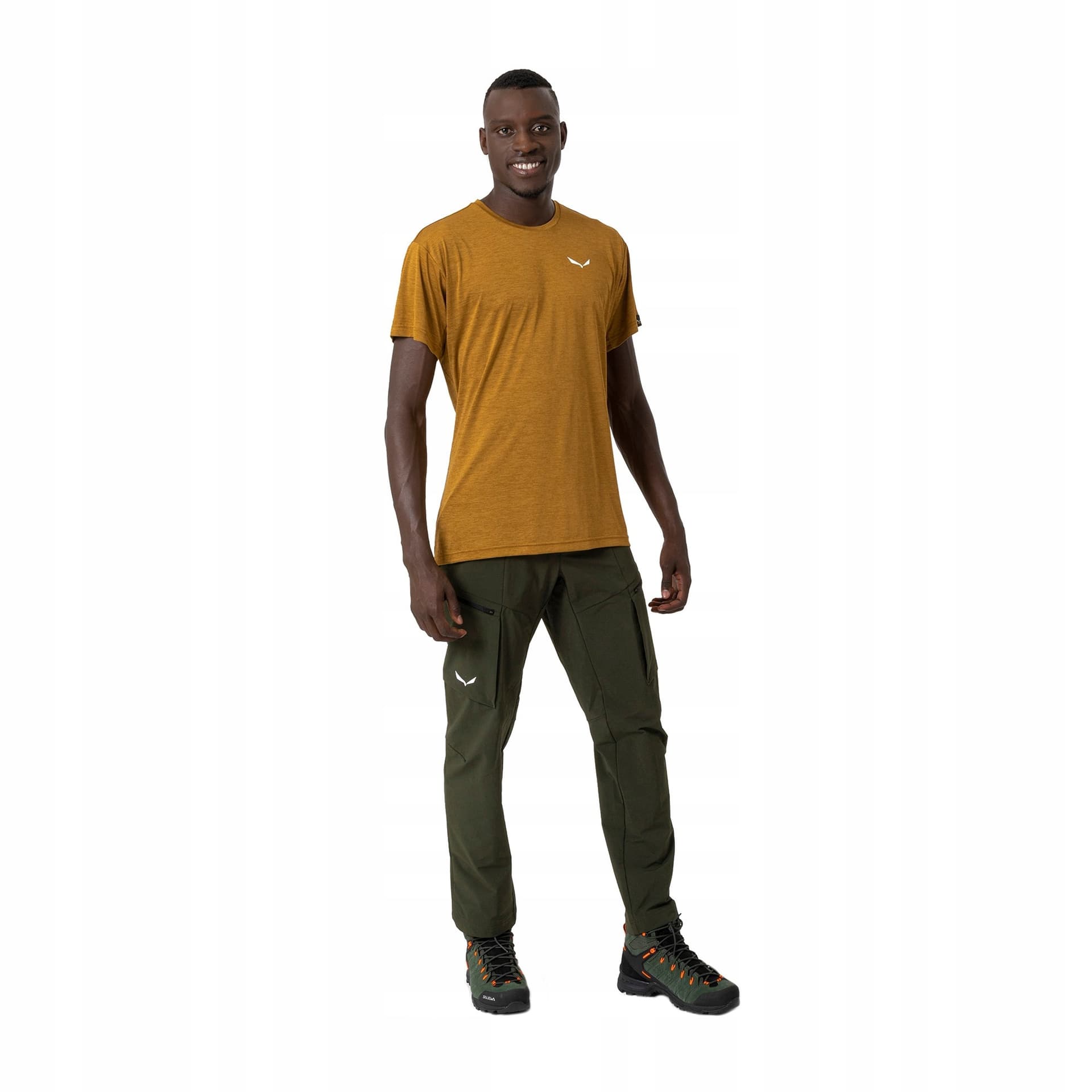 Spodnie turystyczne Salewa Puez DST Cargo Pants - dark olive, rozmiar M