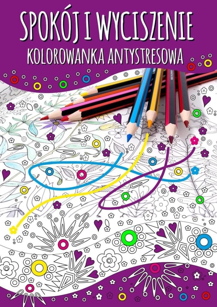 Kolorowanka antystresowa Spokój i wyciszenie A4