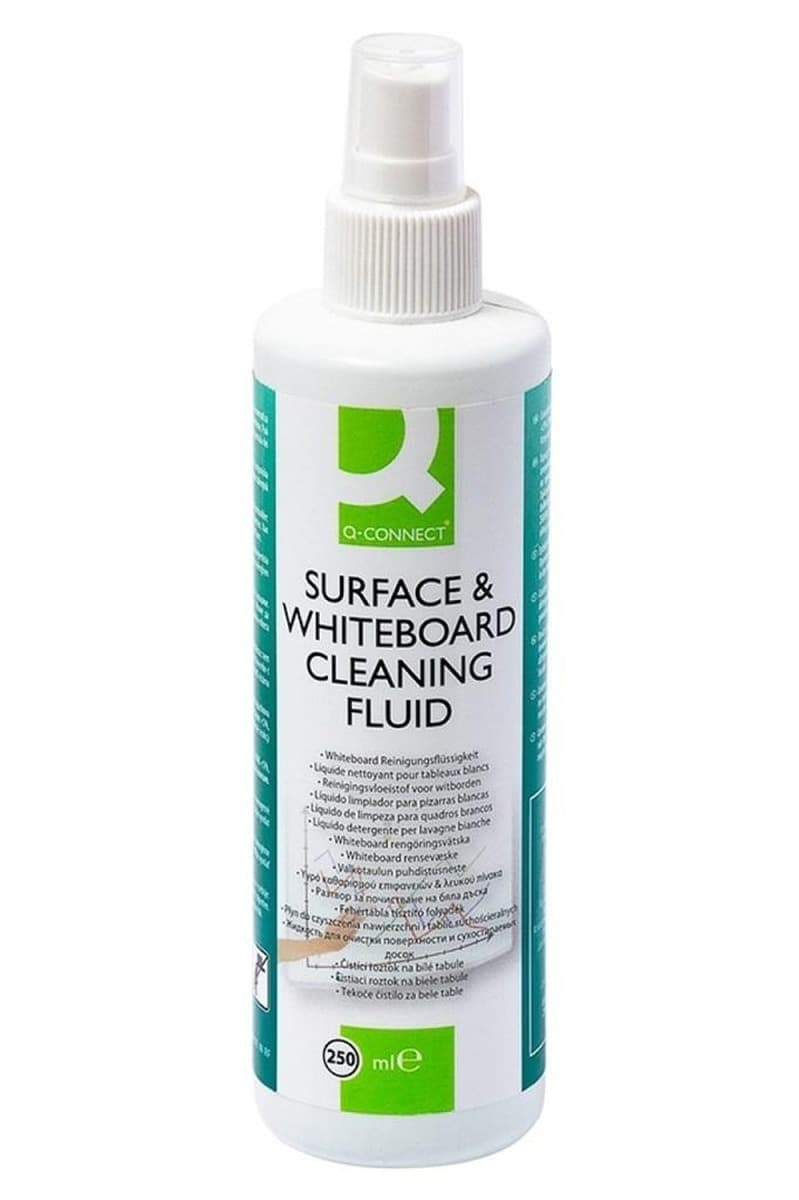 Spray do czyszczenia tablic Q-Connect 250 ml suchościeralnych
