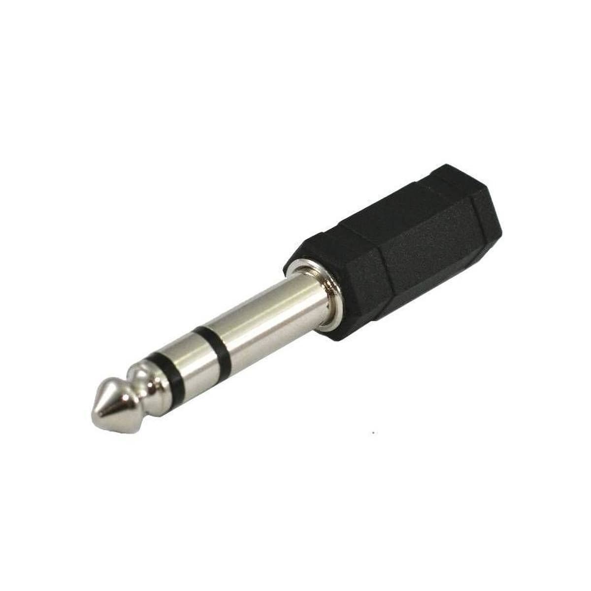 SSQ HA1 - Adapter / Przejściówka Jack 3,5mm (Żeńska) na Jack 6,3mm (Męska) Stereo - Czarny