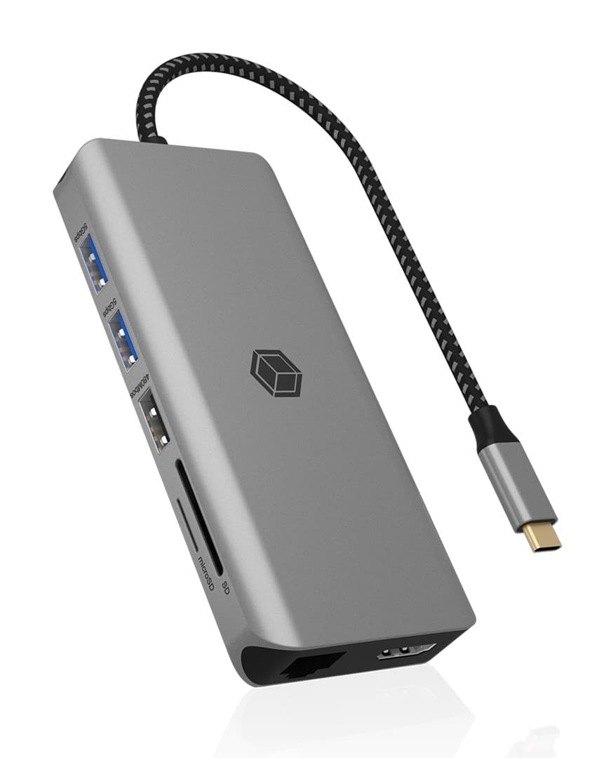 ICY BOX Stacja Dokująca USB-C 12-Port 100W