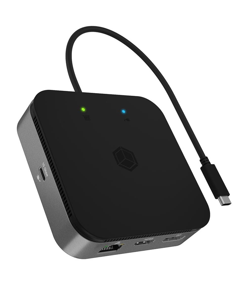 Stacja dokująca ICY BOX IB-DK408-C41 USB4 Antracyt