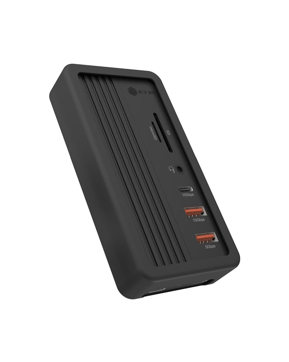 Stacja dokująca IcyBox 10 w 1 z obsługą dysków SSD M.2 NVMe