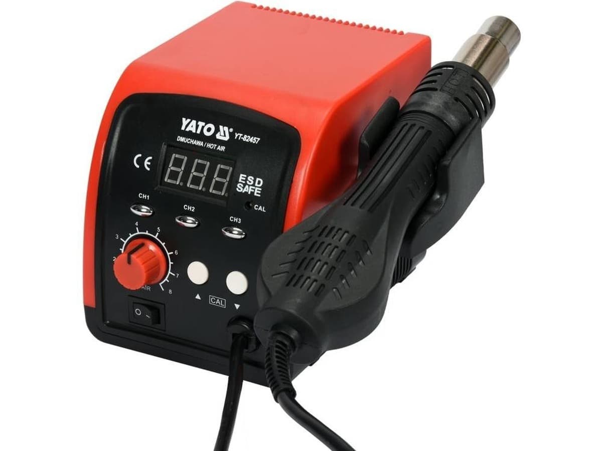 Stacja lutownicza Hot Air YATO moc 750W