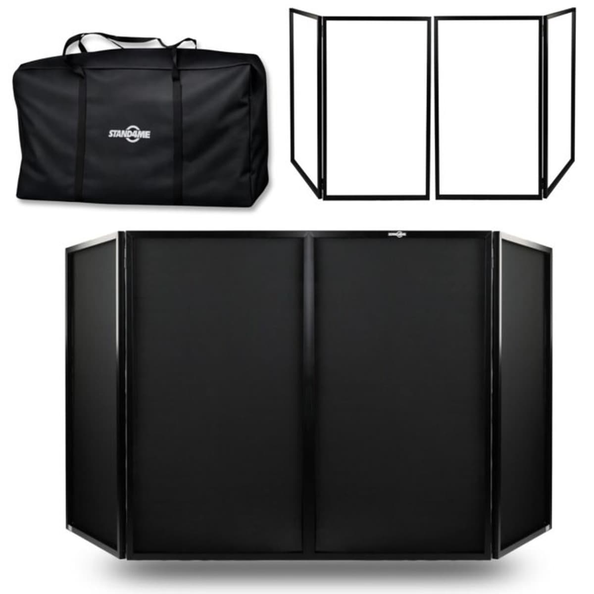 STAND4ME DJ PARAWAN COMPACT BK SET osłona ekran składany