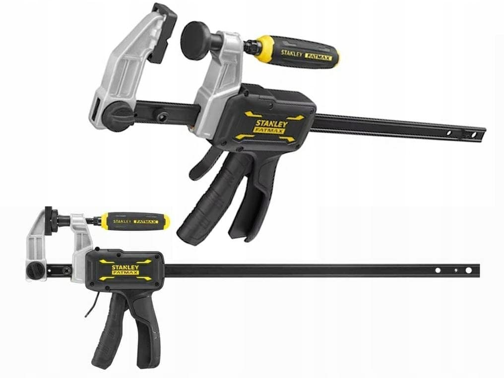 Stanley FMHT83007-0 Klamra Zacisk Stolarski 45 cm Czarno-Żółty