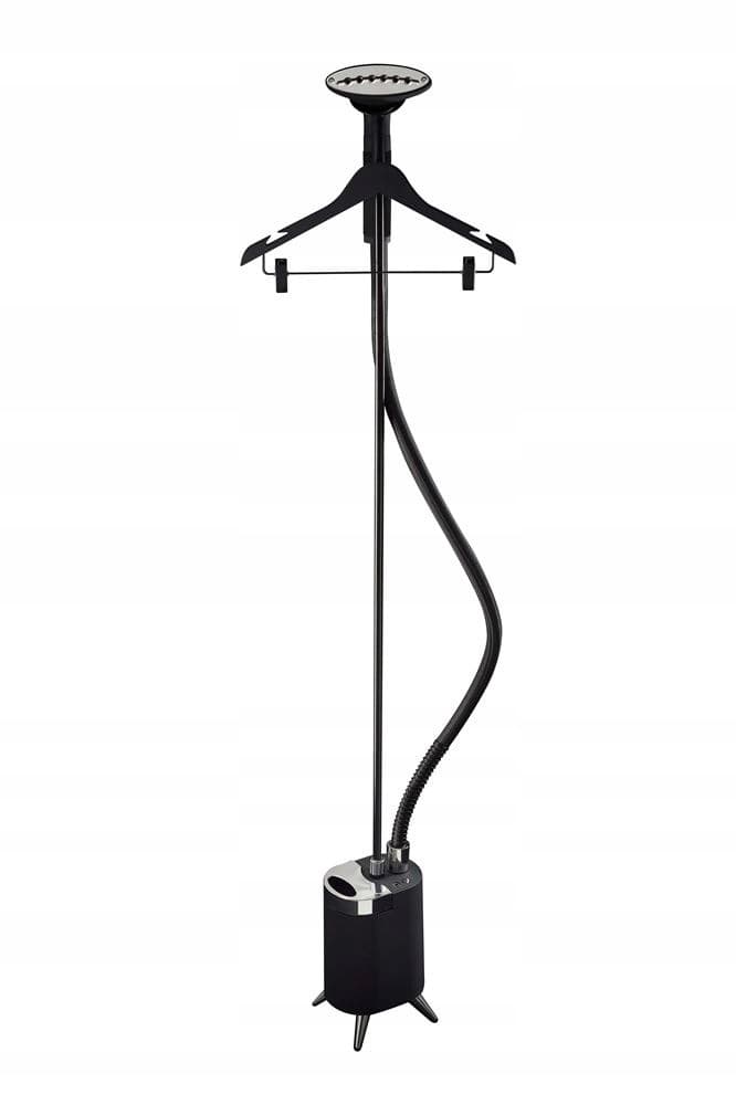 SteamOne Minilys Plus Parowiec do ubrań z podpórką, 1 l, 1900 W, Czarny