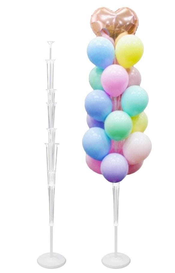Stelaż na bukiet z 19 balonów o wysokości 162 cm