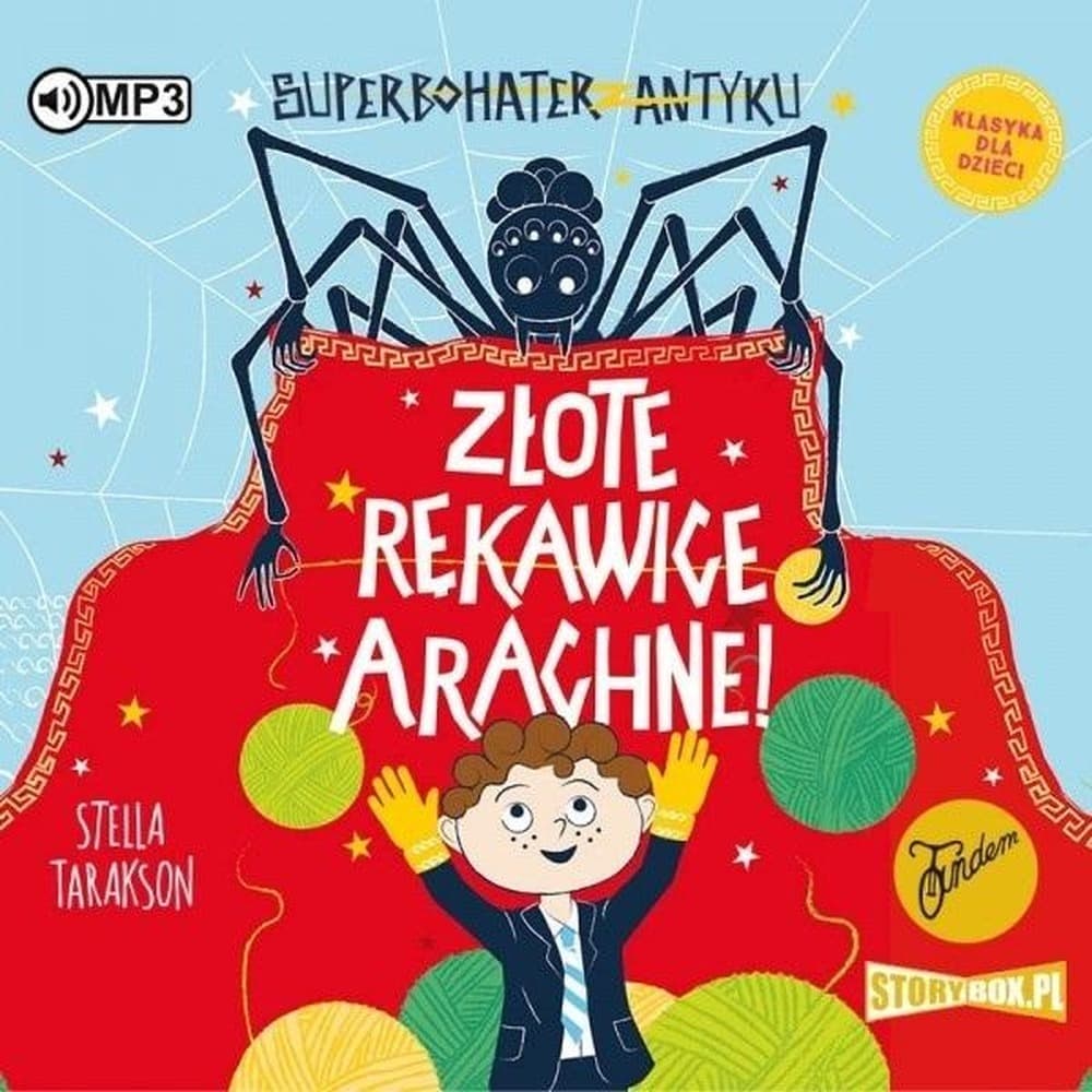 Stella Tarakson Superbohater z antyku T.3 Złote rękawice audiobook