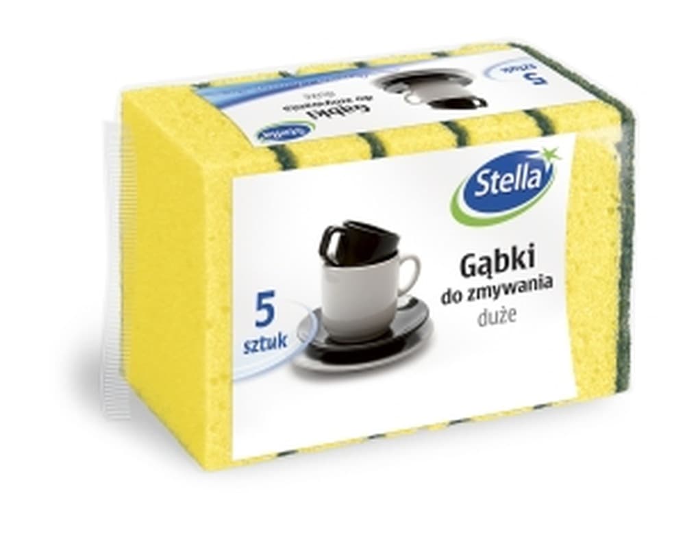 Stella zmywaki kuchenne duże 5 sztuk