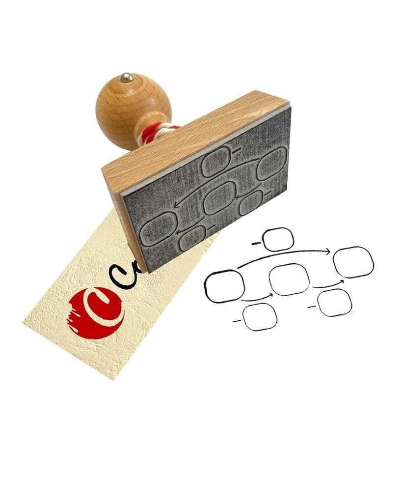 Edukacyjny stempel do nauki odejmowania graficzny