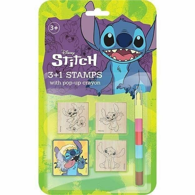 Zestaw do kolorowania i wyklejania Lilo i Stitch 4 elementy