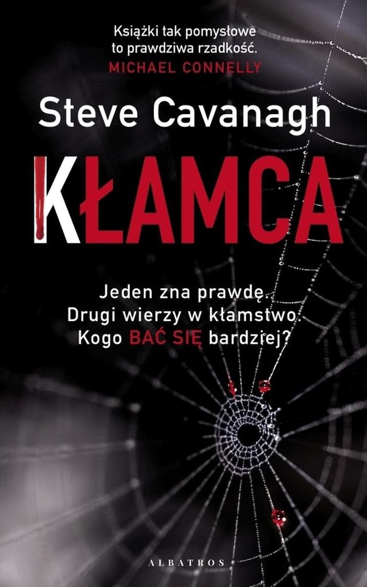 Steve Cavanagh: Kłamca Eddie Flynn Tom 3 - thriller prawniczy