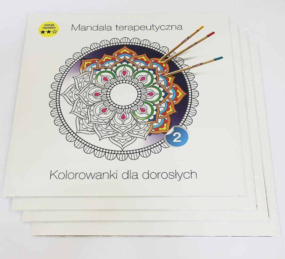 Mandala terapeutyczna 5 Kolorowanki dla dorosłych