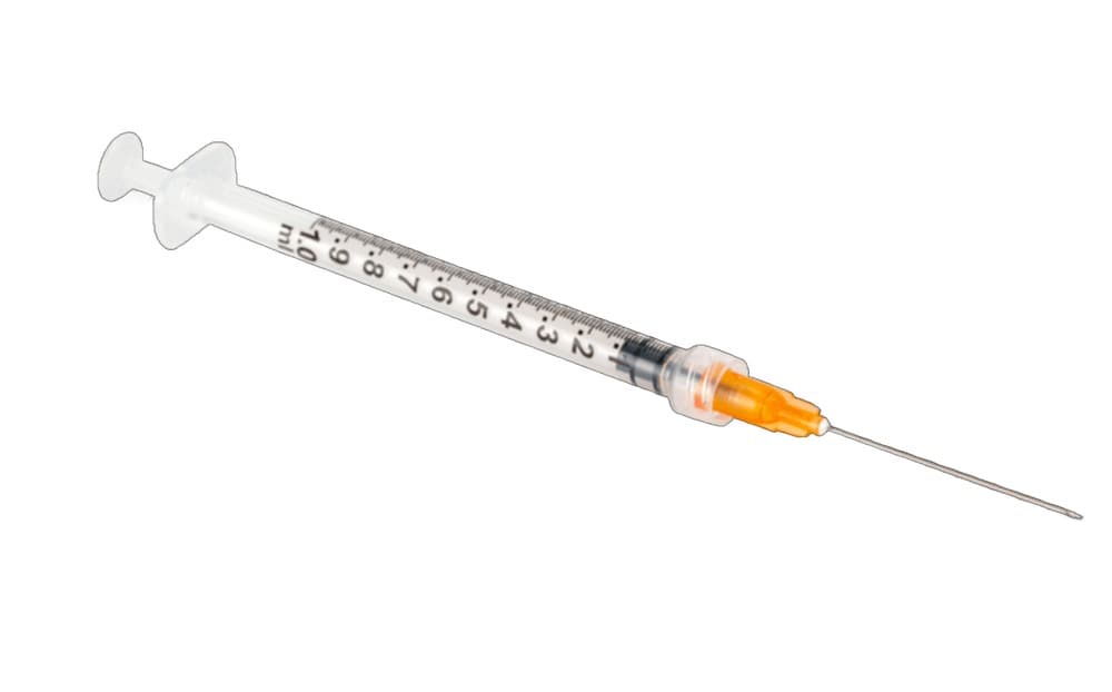 Strzykawka insulinowa Exel 1mL LDS z końcówką Luer Lock