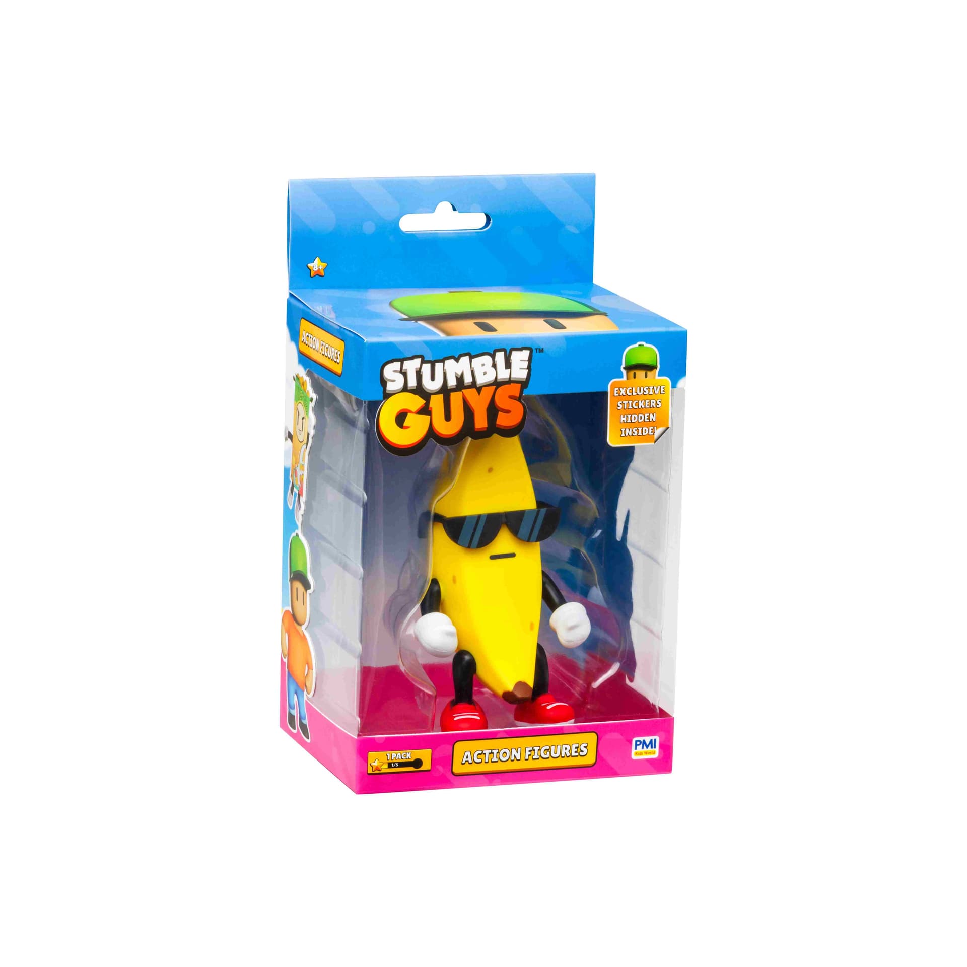 Figurka Stumble Guys akcji Banana Guy 11,5 cm