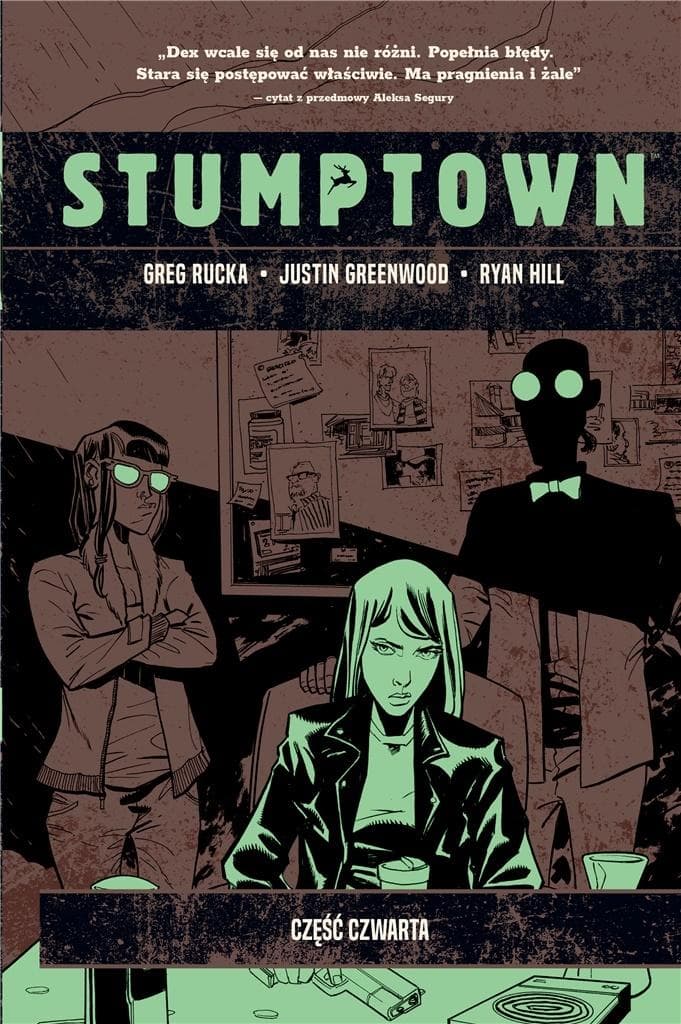 Stumptown T.4 Komiks w twardej oprawie Greg Rucka