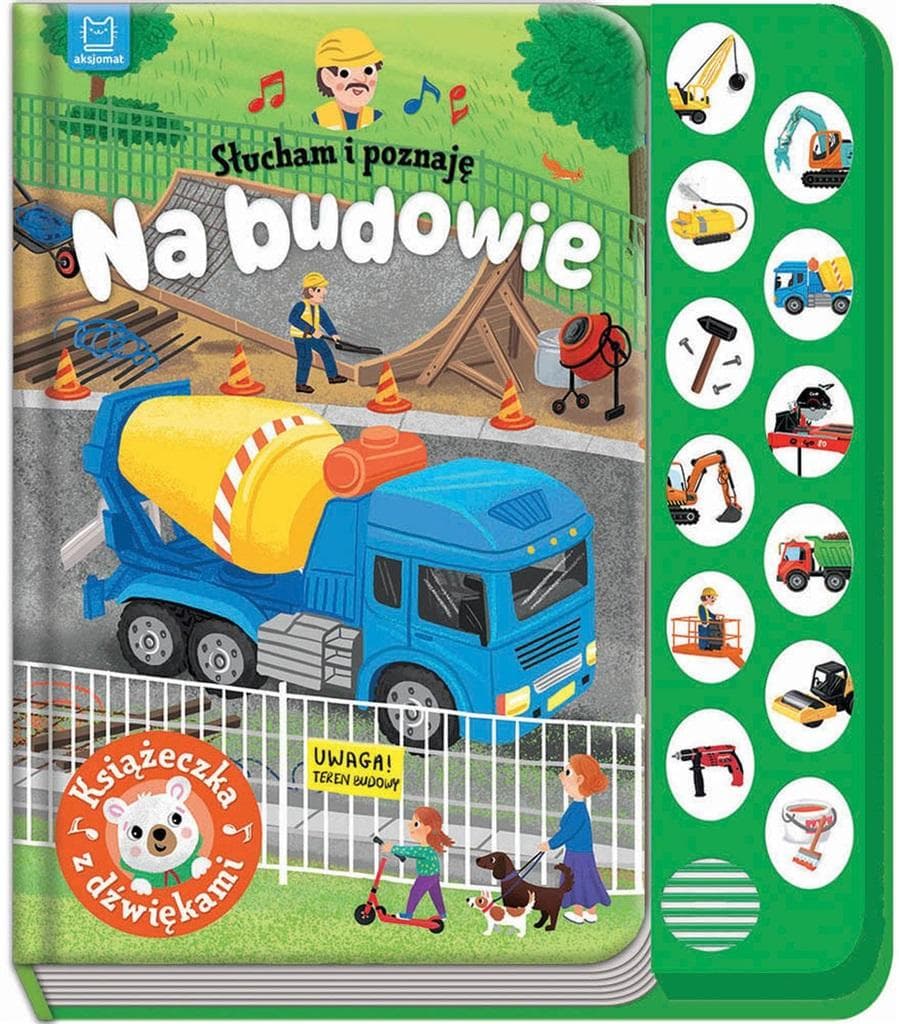 Na Budowie. Książeczka dla dzieci