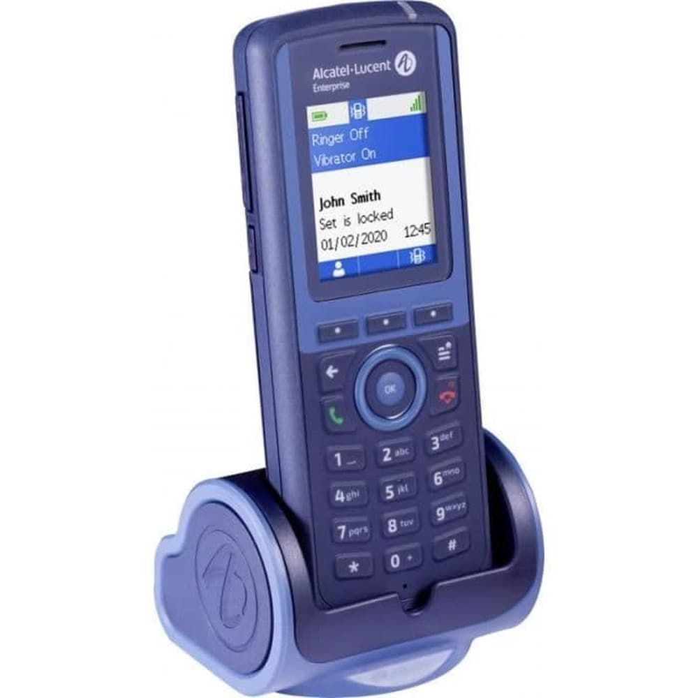 Słuchawka DECT Alcatel-Lucent 8254 z zaczepem do baterii i paska