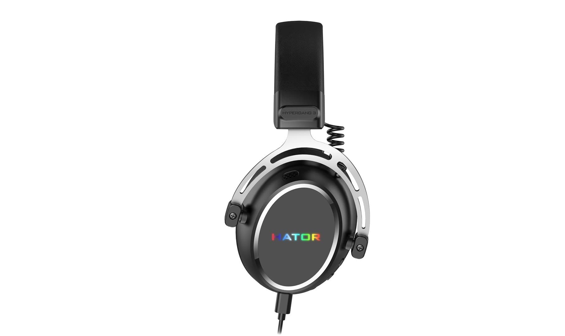 Słuchawki dla graczy Hator HYPERGANG 3 USB czarne