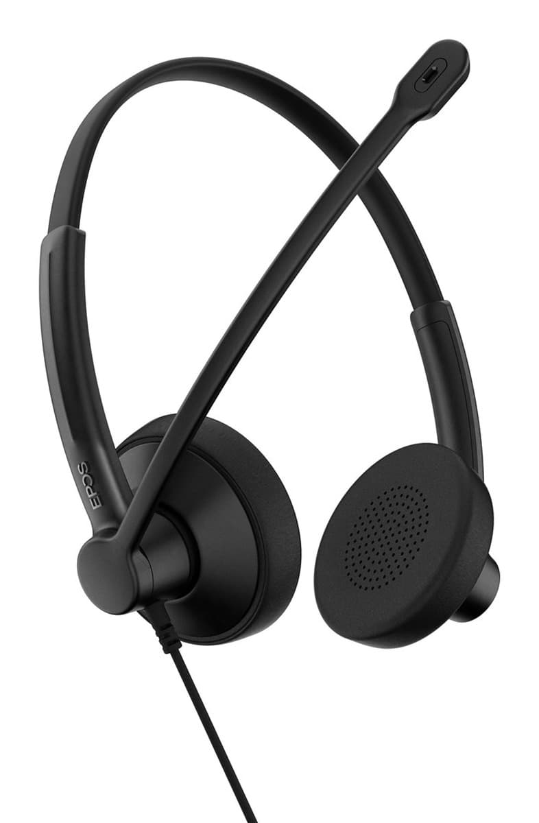 Słuchawki stereofoniczne EPOS IMPACT 100 MS USB-C/A czarne